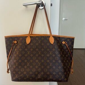 Louis Vuitton Neverfull GM Brown Monogram Tote Bag